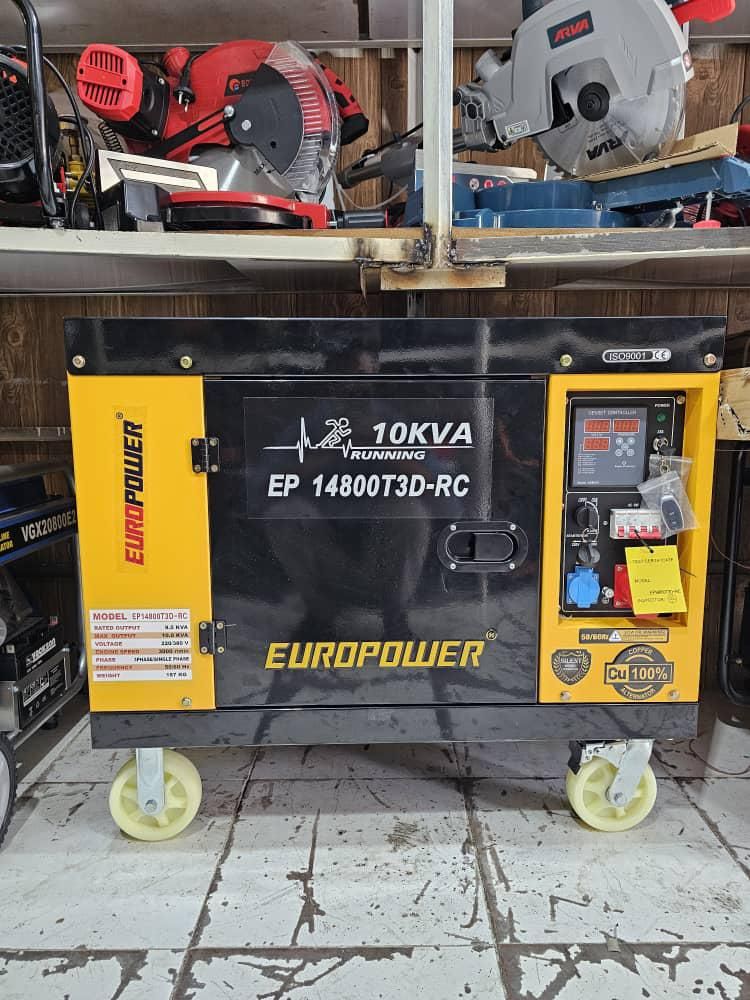 موتور برق دیزلی ١٠ کیلوات سه فاز تک فاز مدل EP14800T3D-RC