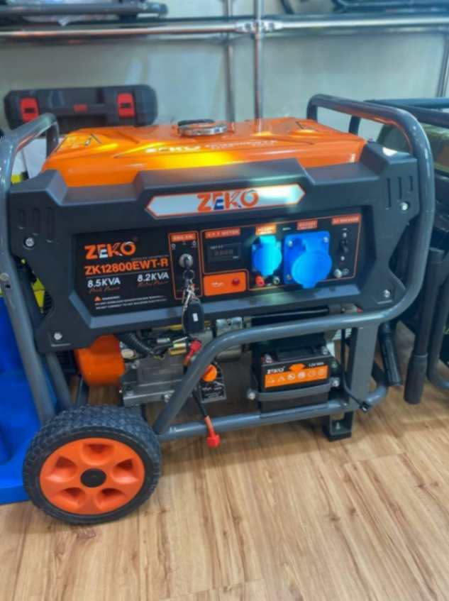 موتور برق بنزینی 8.5 کیلووات زیکو مدل ZK12800EWT