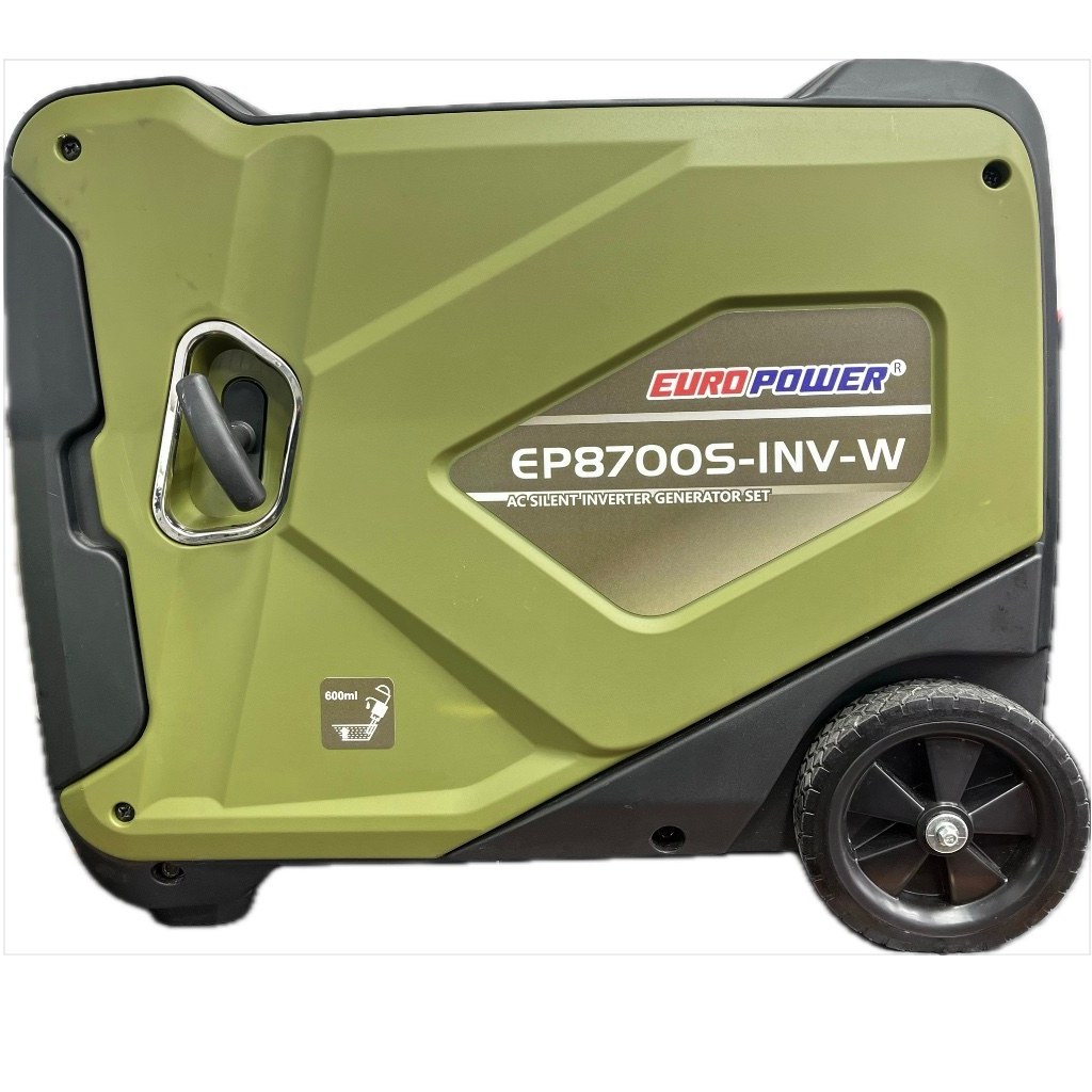 موتور برق 5 کیلووات سایلنت بنزینی یورو پاور مدل EP8700-INV-W