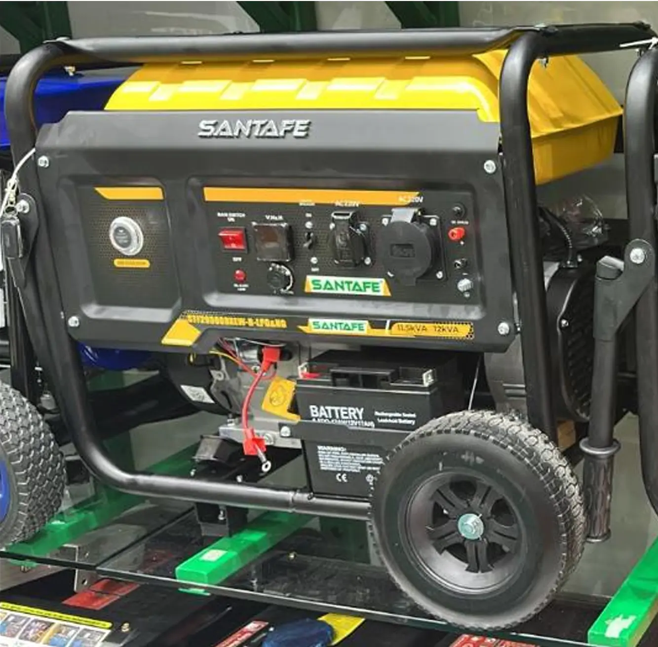 موتور برق 12 کیلووات سانتافه مدل STF29900DXEW-R-LPG&NG