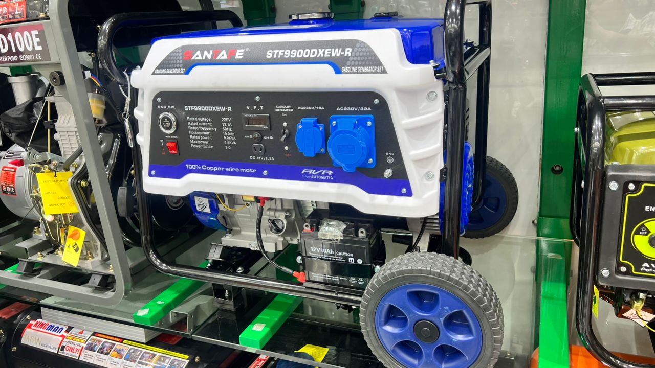 موتوربرق 9.5 کاوا بنزینی سانتافه مدل ST9900DXEW-R