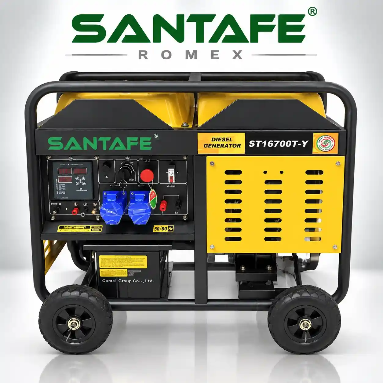 موتور برق 20 کاوا استارتی دیزلی دو سیلندر سانتافه مدل ST16700T-Y