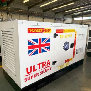 موتور برق 20 کاوا دیزلی سوپر سایلنت سه فاز تاندر مکس مدل TM-20KVA | فروشگاه موتور برق رومکس دیزل