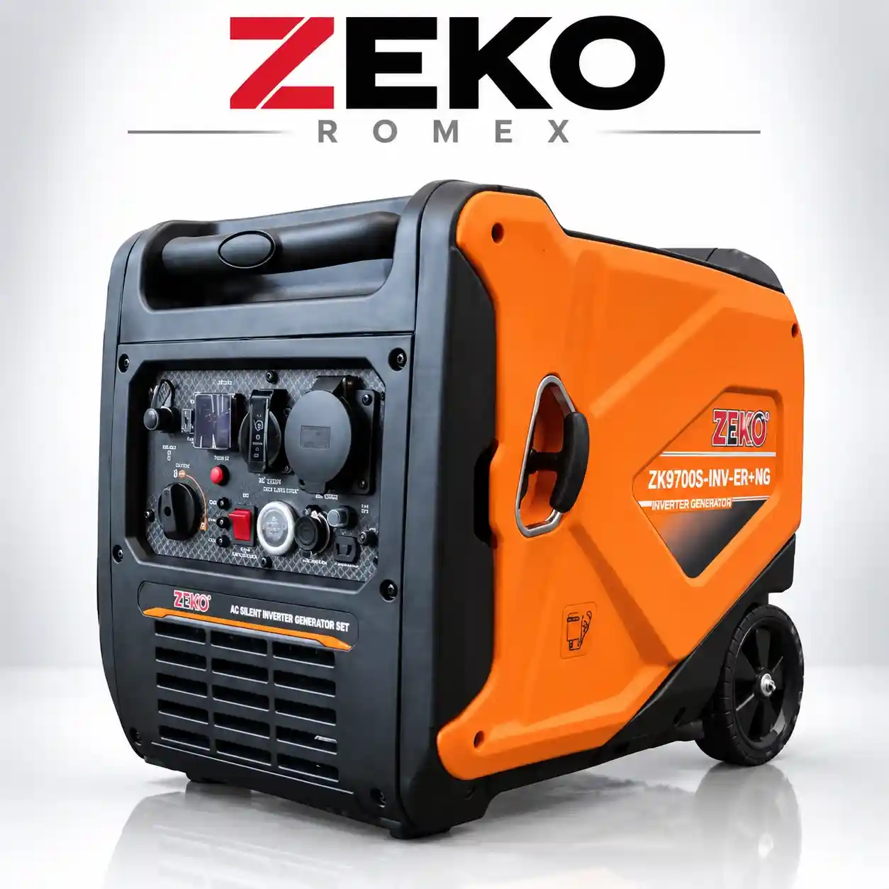 موتور برق 7 کیلووات دوگانه سایلنت زیکو مدل ZK9700S-INV-EW-NG