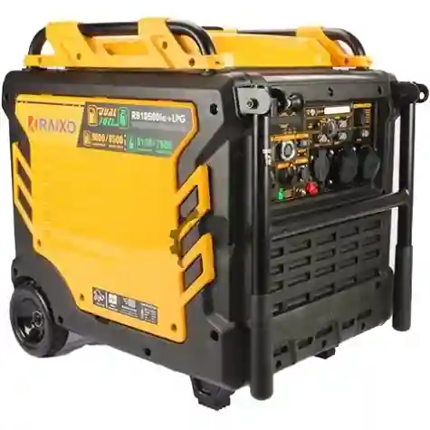 موتور برق 9 کیلووات دوگانه تک فاز سوپر سایلنت راکسیو مدل RB10500IE
