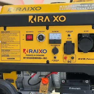 موتور برق 10 کیلووات بنزینی تک فاز راکسون مدل R15500DWHB+-RC | فروشگاه تخصصی موتور برق رومکس دیزل